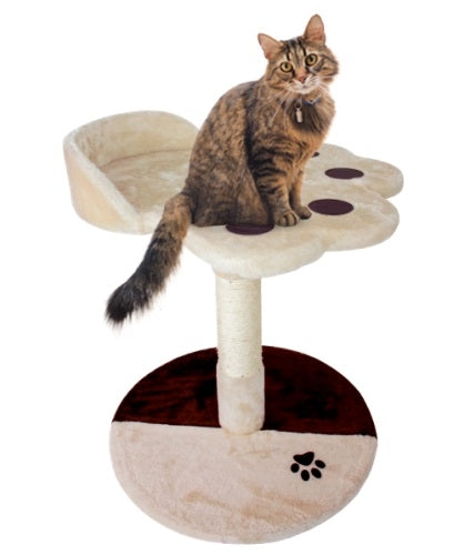 Katzenkratzbaum | klein | beige | Modell Oliver | Mobiclinic