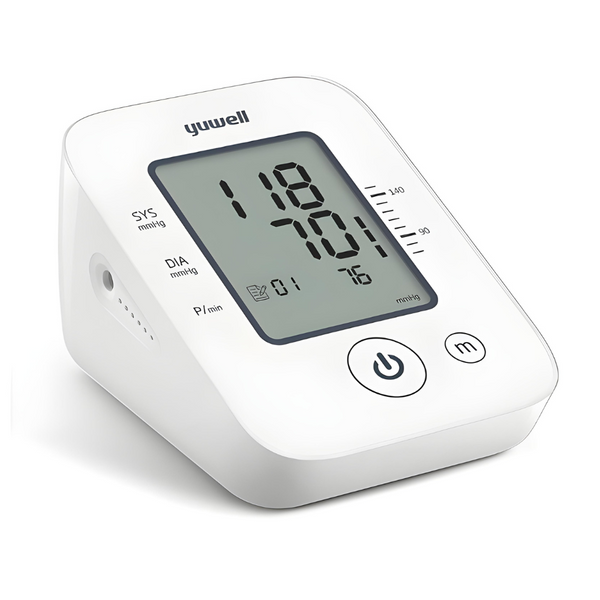 Tensiómetro digital Brazo | Brazalete (22-45cm) | Automático | Pantalla LCD | 90 memorias | Tensimax | Yuwell