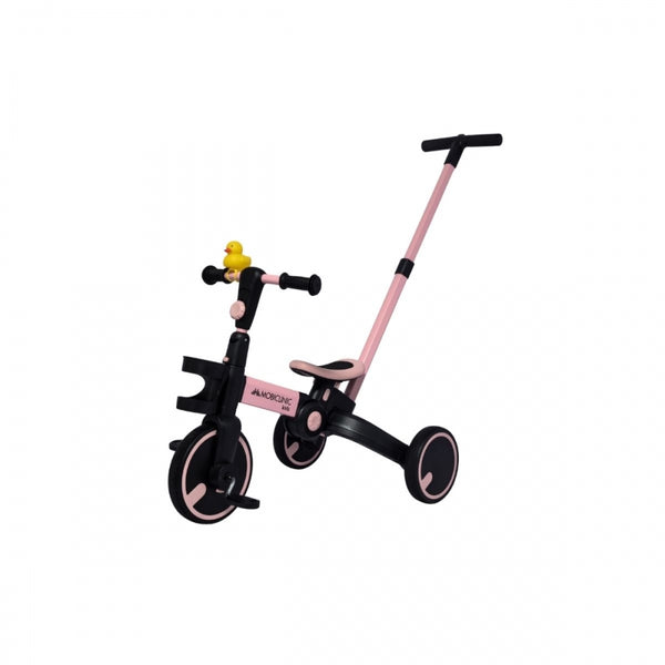 5-in-1-Dreirad | Evolutionär | Einstellbar | Max. 25 kg | Leicht | 1,5 Jahre – 5 Jahre | Rosa | Chase | Mobiclinic