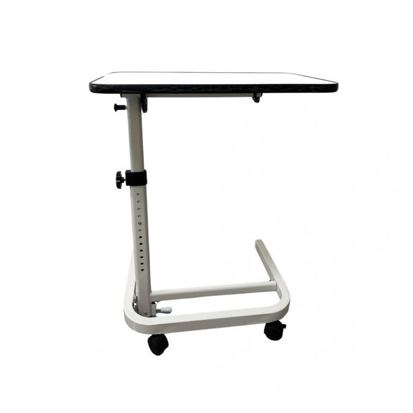 Mesa auxiliar ajustable | 9 alturas | Tablero con inclinación | Plegable | Ruedas con freno | Base en C | Cumbre | Mobiclinic
