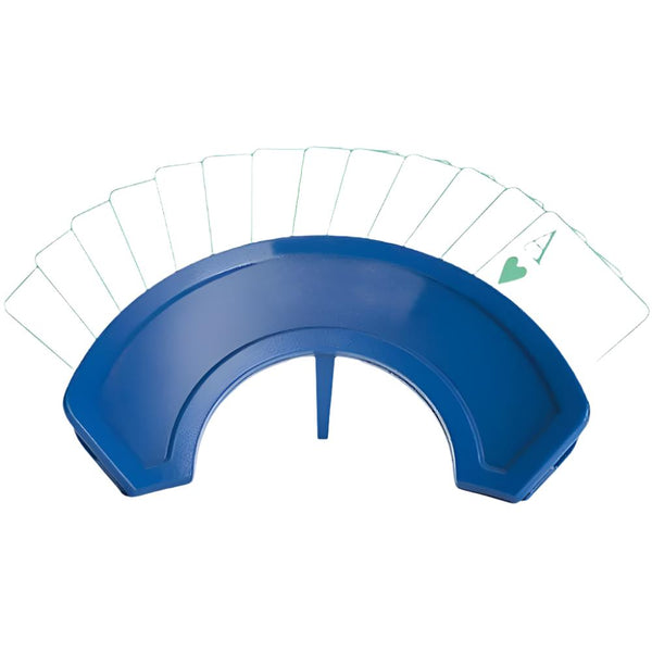 Spielkartenhalter | Gebogen | Blau